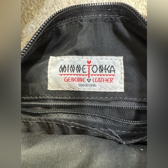 Minnetonka Boho leather bag Pocahontas style - Picture 4 of 6